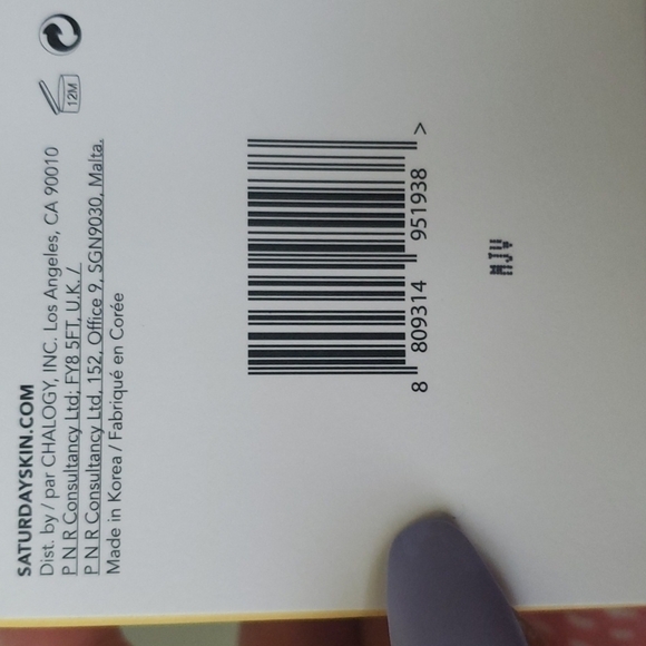 𝅺saturday skin sleep mask. New - Picture 5 of 6